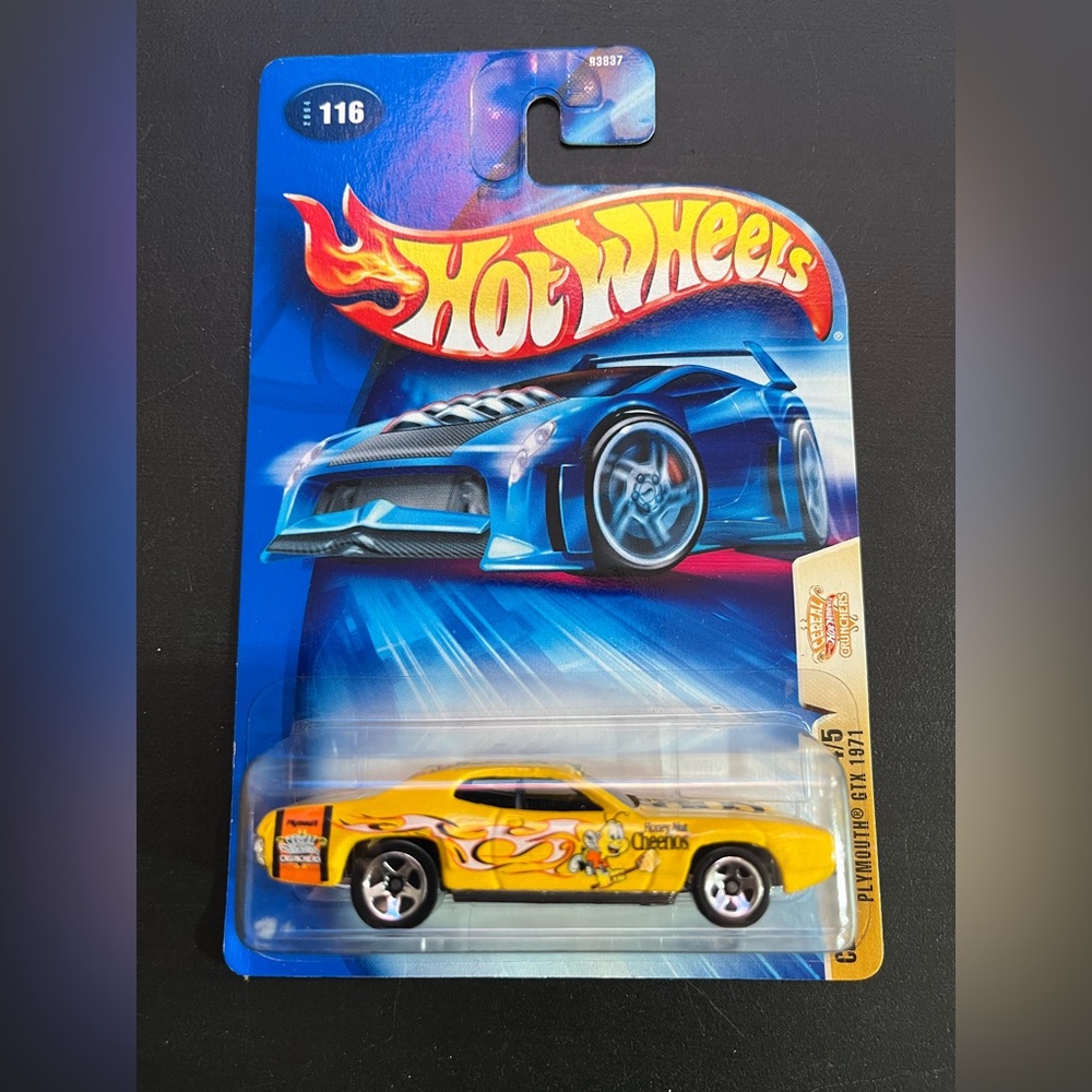 Yellow Plymouth GTX Cheerios 2003 Edition